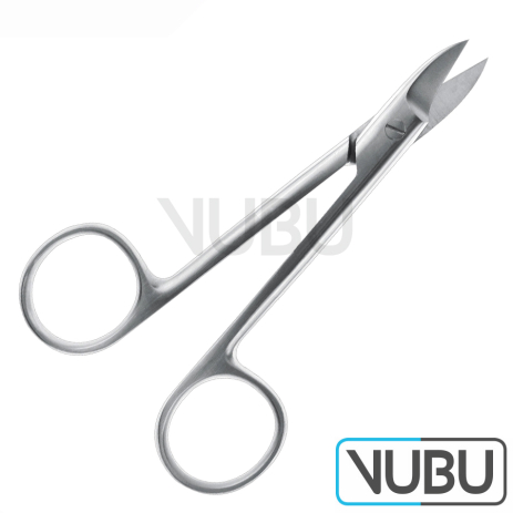 BEEBEE WIRE SCISSORS STRAIGHT POINTED 10,5CM