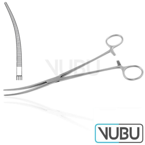 CRAFOORD ARTERY FORCEPS CURVED 24,0CM
