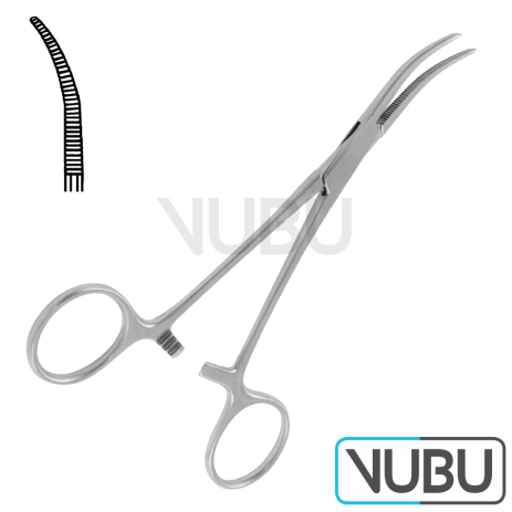 CRILE ARTERY FORCEPS CURVED 14,0CM