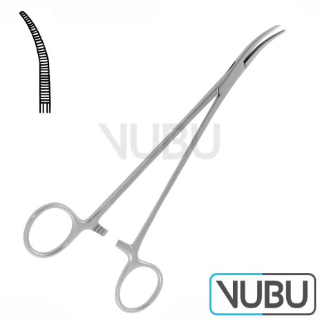 HALSTED ARTERY FORCEPS CURVED 21,0CM