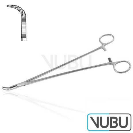 LAWRENCE ARTERY FORCEPS CURVED 28,0CM