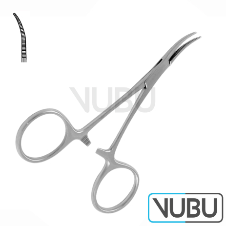 MICRO MOSQUITO ARTERY FORCEPS CURVED 10,0CM
