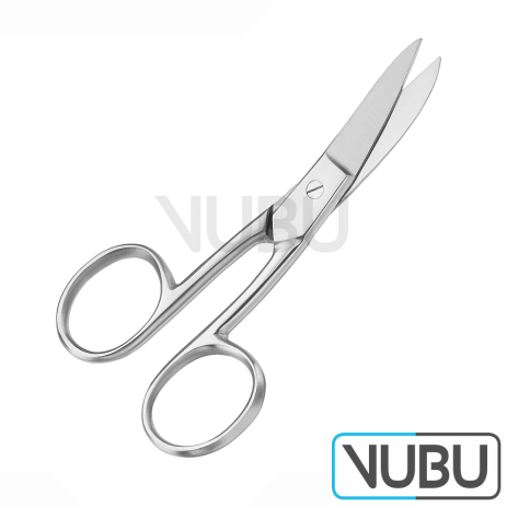 NAIL SCISSORS CURVED SHANKS CURVED 10,5CM
