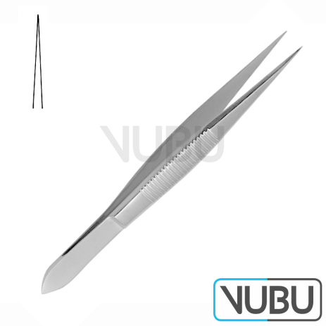 SPLINTER FORCEPS WIDTHOUT PIN SMOOTH STRAIGHT 8,0CM