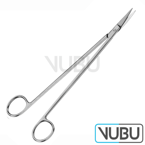STRULLY NEUROOPERATING SCISSORS POINTED CURVED 22,0CM
