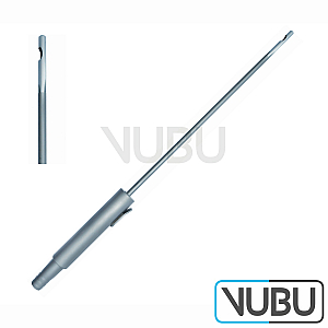 GASPAROTTI Liposuction Cannula - One central hole - width attached Handle - Diameter Ø 4 mm - working length 10 - 25 cm