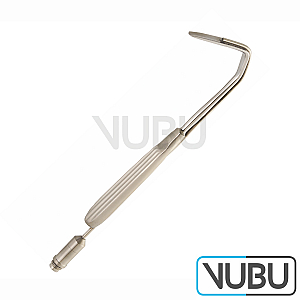 AUFRICHT Nasal Retractor - width light guide - Blades 7 mm - 6-1/4 - 16 cm