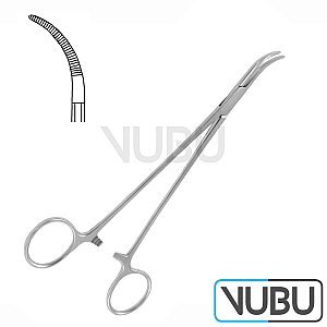 BABY-MIXTER ARTERY FORCEPS CURVED 18,0CM