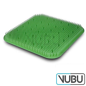 Silicone mat 300mm x 300mm green, perforated