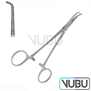 GEMINI DISSECTING AND LIGATURE FORCEPS CURVED 25,0CM