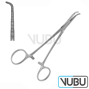 GEMINI DISSECTING AND LIGATURE FORCEPS CURVED 28,0CM