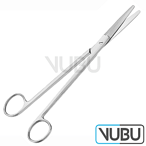 GORNEY DISSECTING SCISSORS TOOTHED STRAIGHT 19,5CM
