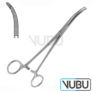 HEANEY CLAMP FORCEPS LIGHT JAWS 21,0CM