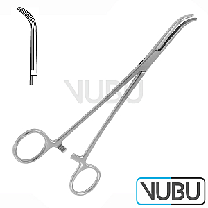LOWER ARTERY FORCEPS CURVED 18,0CM