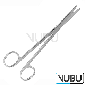 MIXTER OPERATING AND GYNECOLOGICAL SCISSORS STRAIGHT 15,5CM