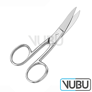 NAIL SCISSORS CURVED SHANKS CURVED 9,0CM