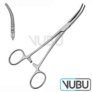 PEAN-DELICATE ARTERY FORCEPS CURVED 13,0CM