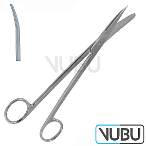 SIMS GYNECOLOGICAL SCISSORS CURVED SH-BL 20,0CM